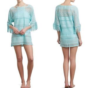 Kenneth Cole Tough Luxe Boat Neck Tunic Cover-up